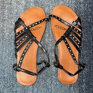 Volcom Sandals size 9- gladiator style slip on